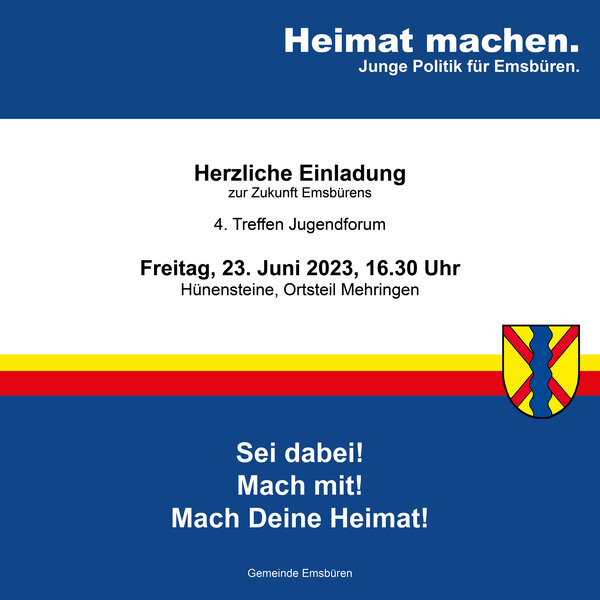 Heimat Machen Einladung Juni 2023