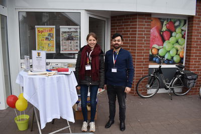 Sarah Büter und Antonio Kouklides