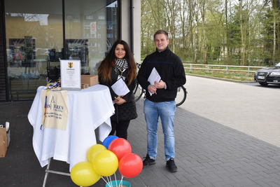 Manuela Kouklidou und Lukas Gebekken