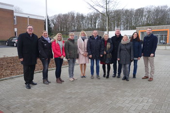 Neugestaltung der Außenflächen am Schulzentrum Emsbüren