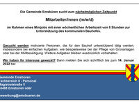 2021-12-13 Stellenausschreibung Minijob Saionarbeitskraft1