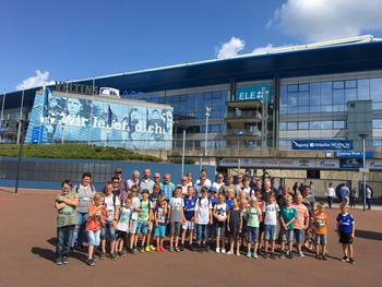 Besuch der Arena Auf Schalke