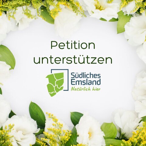 Petition unterstützen Anzeige
