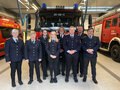 Vorstand des Musikzuges der Freiwilligen Feuerwehr Emsbüren. Es fehlt: Mareike Beck